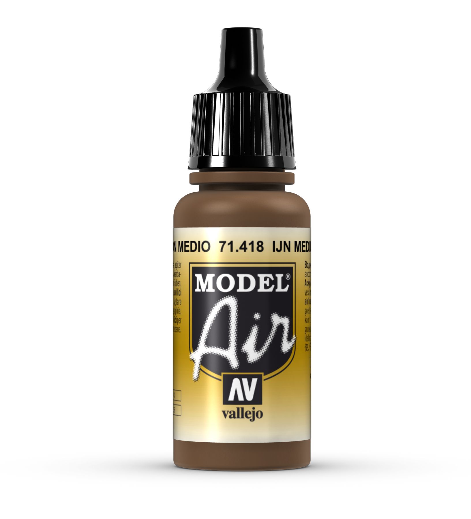 AV Vallejo Model Air 17ml - IJN Medium Brown (VAL71418)