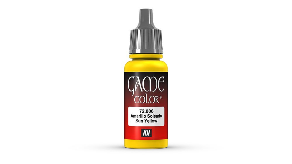 AV Vallejo Game Color 17ml - Sun Yellow (VAL72006)