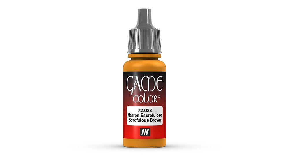 AV Vallejo Game Color 17ml - Scrofulous Brown (VAL72038)