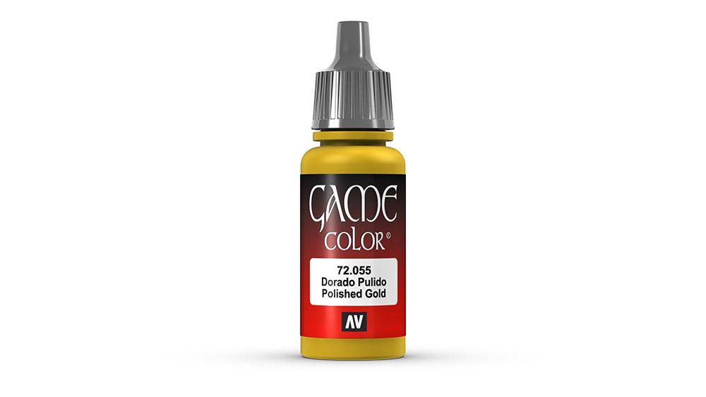 AV Vallejo Game Color 17ml - Polished Gold (VAL72055)