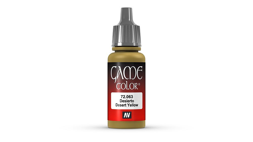 AV Vallejo Game Color 17ml - Desert Yellow (VAL72063)