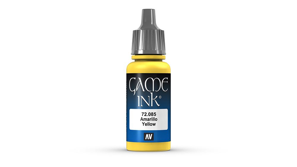 AV Vallejo Game Color Game Ink 17ml - Inky Yellow (VAL72085)