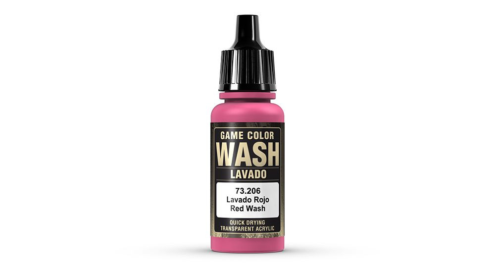 AV Vallejo Game Washes 17ml - Red (VAL73206)