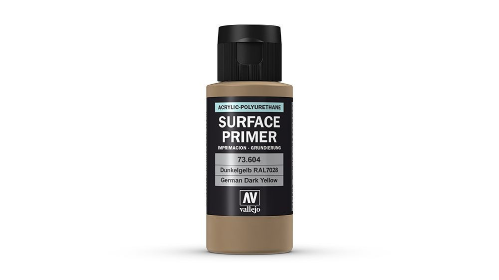 AV Vallejo Polyurethane - Primer German Dark Yellow (RAL 7028) 60ml (VAL73604)