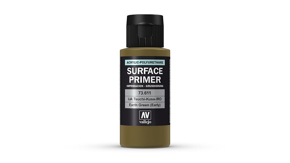 AV Vallejo Polyurethane - Primer Earth Green (Early) 60ml (VAL73611)