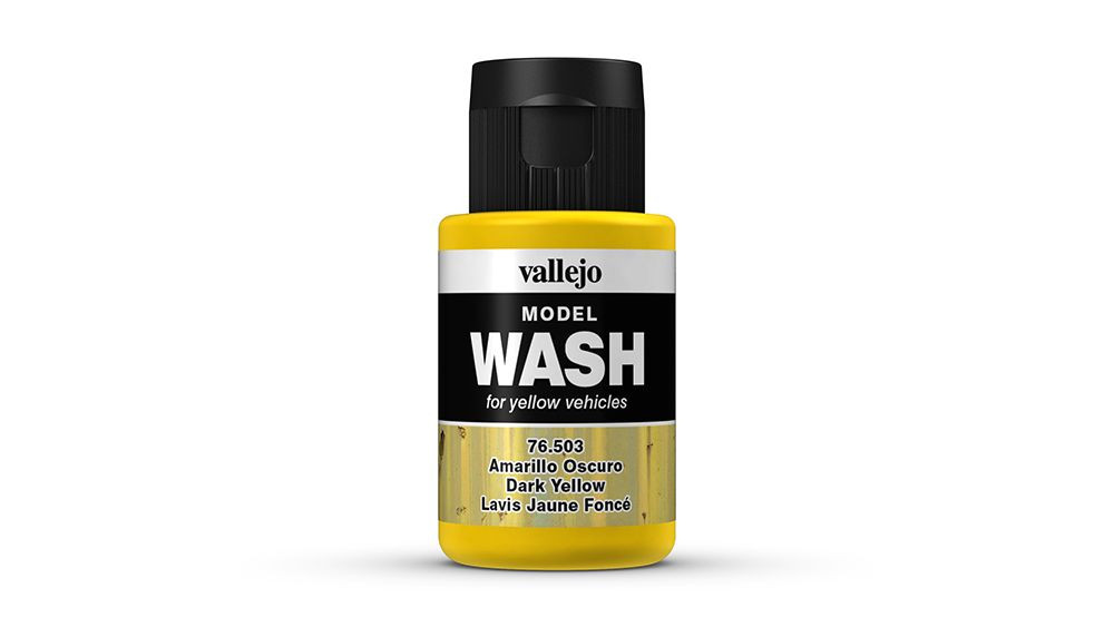 AV Vallejo Model Wash 35ml - Dark Yellow Wash (VAL76503)
