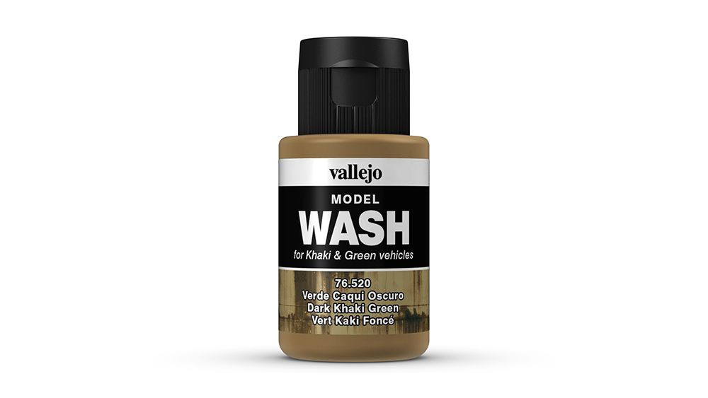AV Vallejo Model Wash 35ml - Dark Khaki Green Wash (VAL76520)