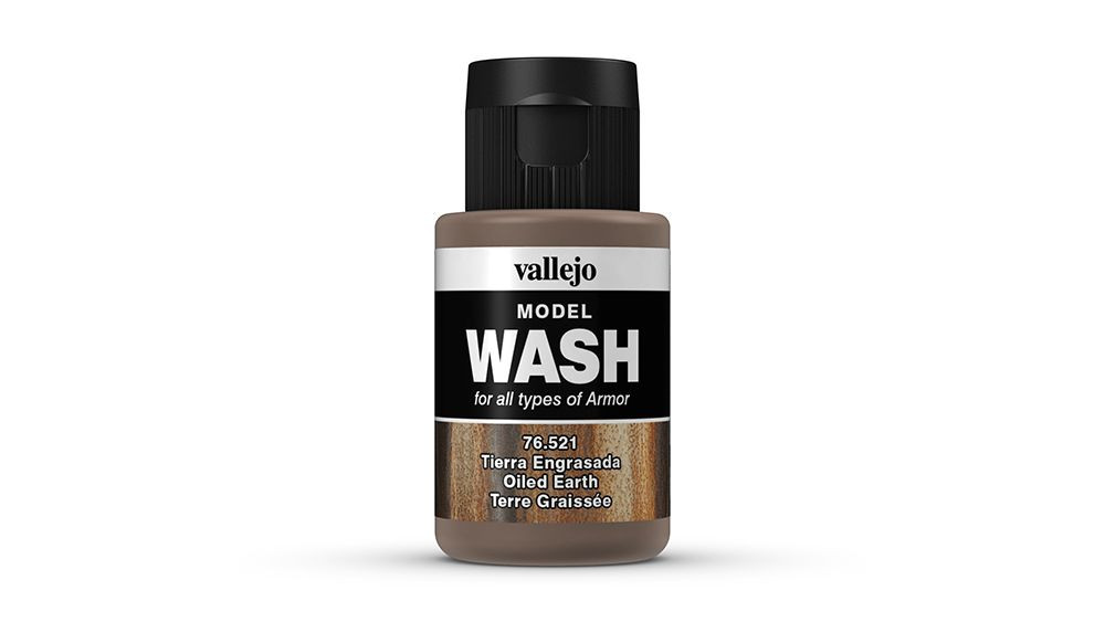 AV Vallejo Model Wash 35ml - Oiled Earth Wash (VAL76521)