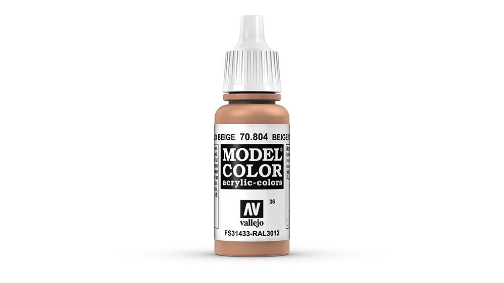 AV Vallejo Model Color 17ml - Beige Red (VAL804)