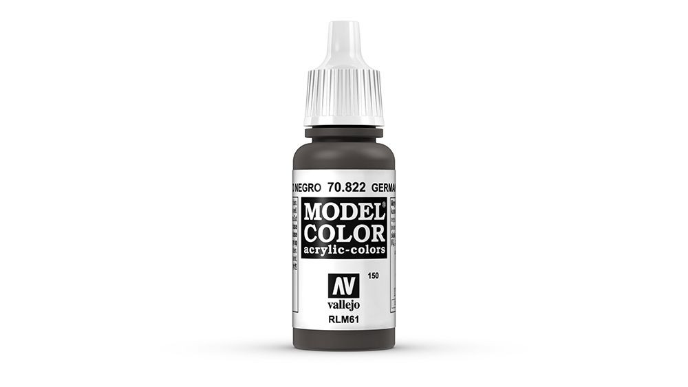 AV Vallejo Model Color 17ml - German Cam Black Brown (VAL822)