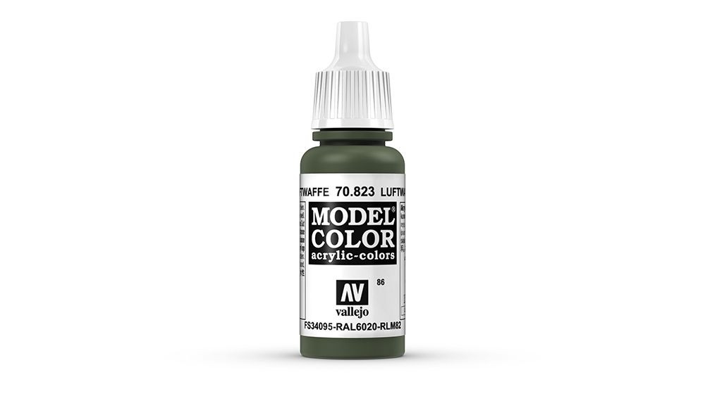 AV Vallejo Model Color 17ml - Luftwaffe Cam Green (VAL823)