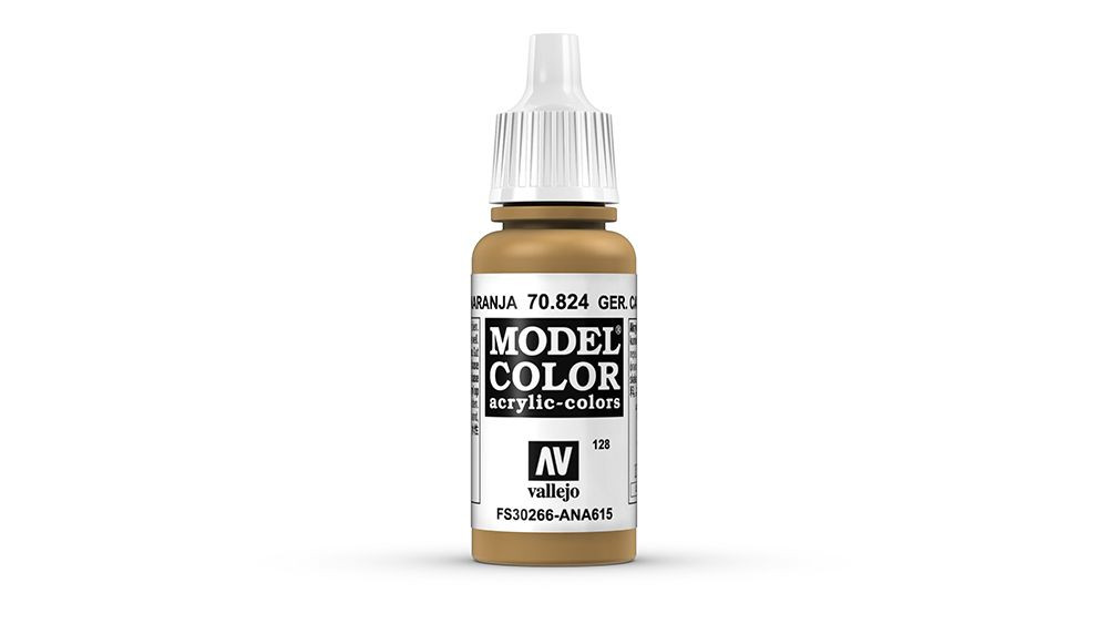 AV Vallejo Model Color 17ml - German Cam. Orange Ochre (VAL824)