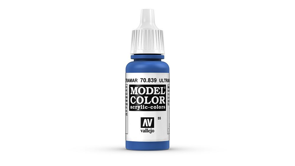 AV Vallejo Model Color 17ml - Ultramarine (VAL839)