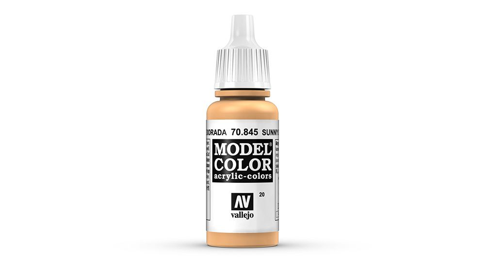 AV Vallejo Model Color 17ml - Sunny Skin Tone (VAL845)
