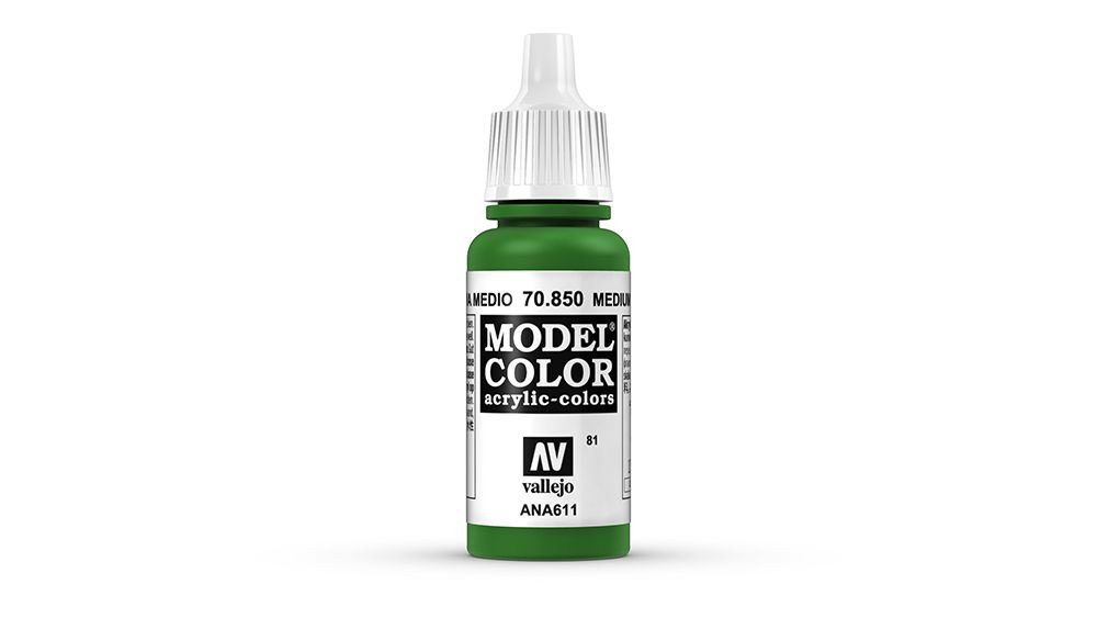 AV Vallejo Model Color 17ml - Medium Olive (VAL850)