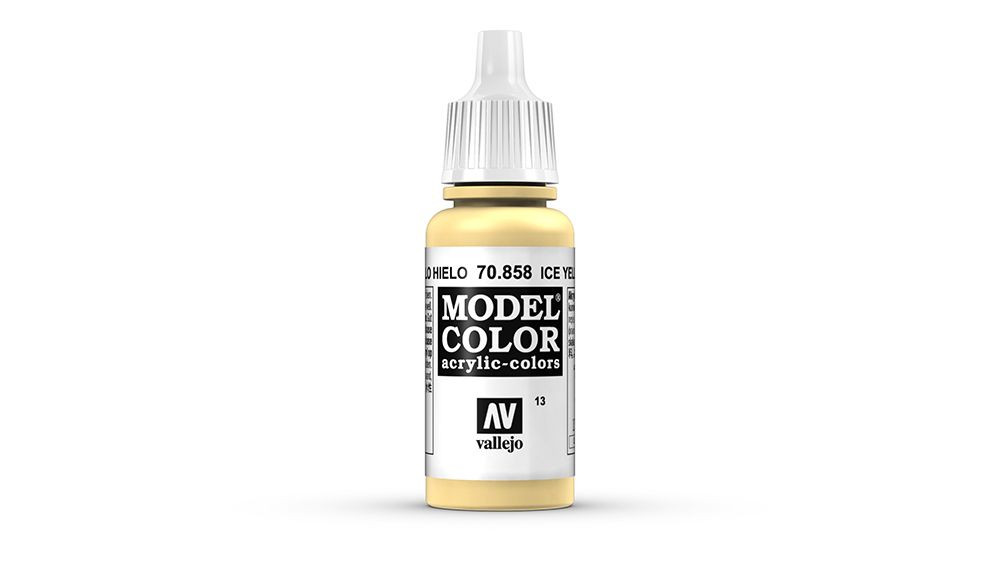 AV Vallejo Model Color 17ml - Ice Yellow (VAL858)
