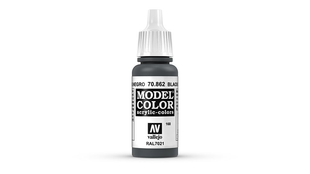 AV Vallejo Model Color 17ml - Black Grey (VAL862)