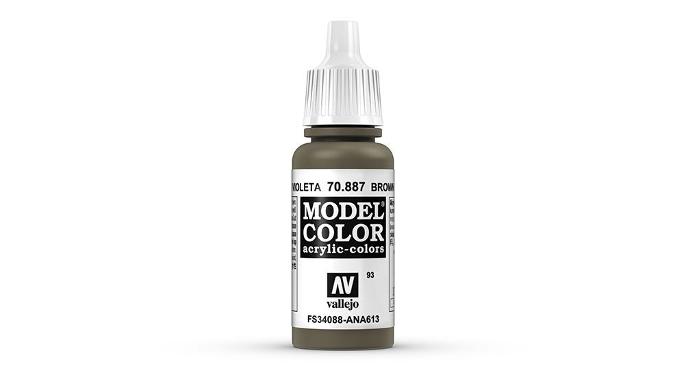 AV Vallejo Model Color 17ml - US Olive Drab (VAL887)