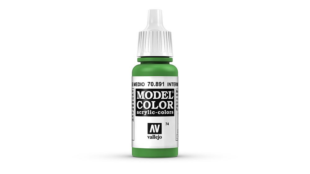 AV Vallejo Model Color 17ml - Intermediate Green (VAL891)