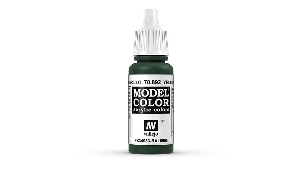 AV Vallejo Model Color 17ml - Yellow Olive (VAL892)