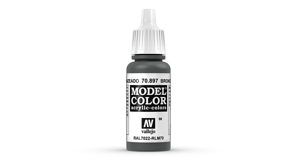 AV Vallejo Model Color 17ml - Bronze Green (VAL897)