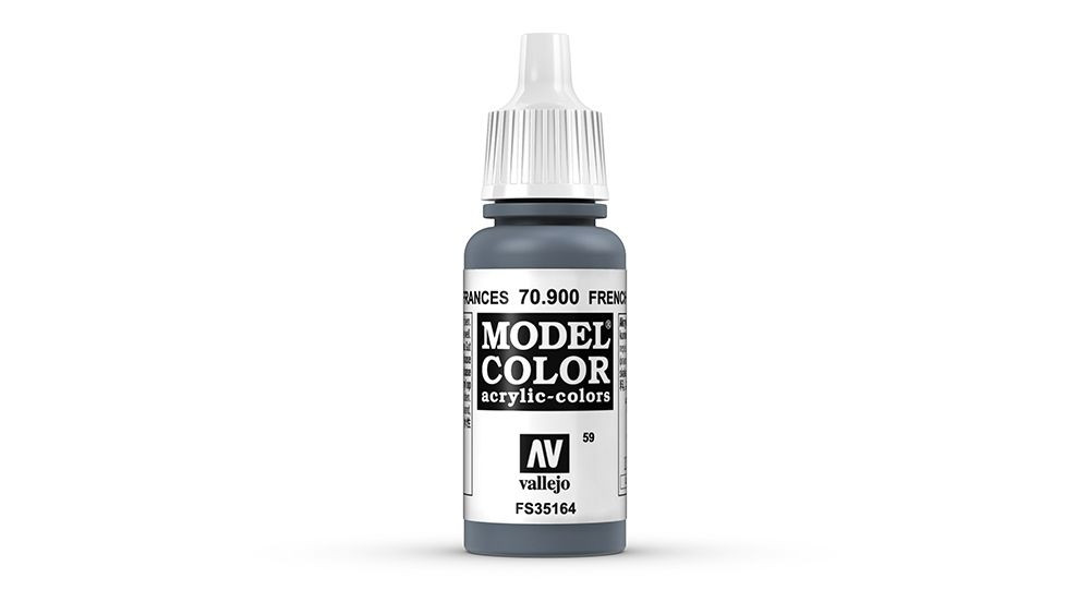 AV Vallejo Model Color 17ml - French Mirage Blue (VAL900)