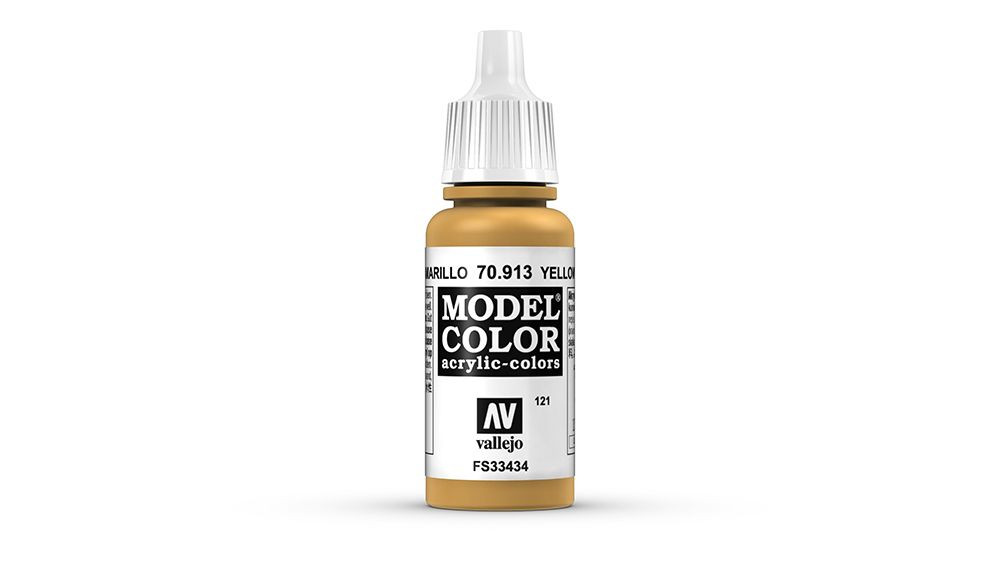 AV Vallejo Model Color 17ml - Yellow Ochre (VAL913)