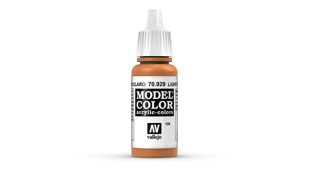 AV Vallejo Model Color 17ml - Light Brown (VAL929)