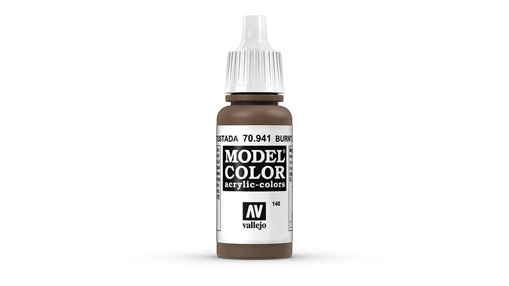 AV Vallejo Model Color 17ml - Burnt Umber (VAL941)