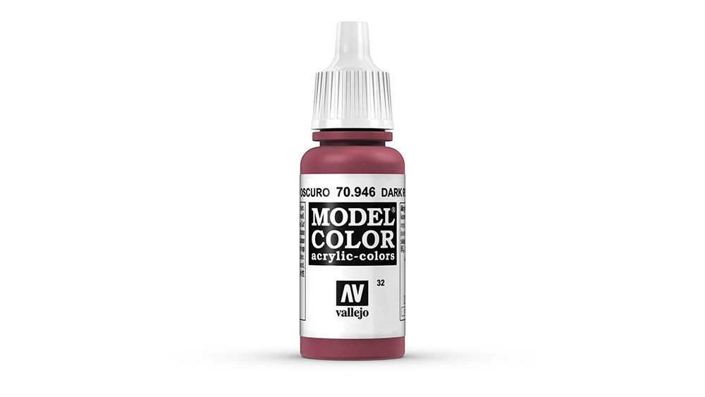 AV Vallejo Model Color 17ml - Dark Red (VAL946)