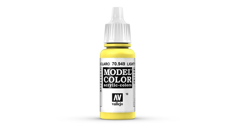 AV Vallejo Model Color 17ml - Light Yellow (VAL949)