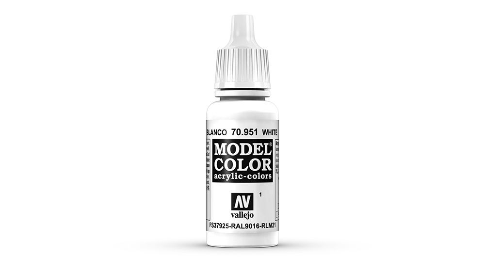 AV Vallejo Model Color 17ml - White (VAL951)