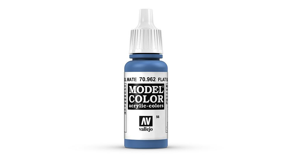 AV Vallejo Model Color 17ml - Flat Blue (VAL962)