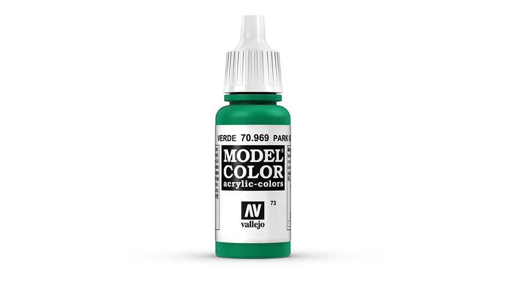AV Vallejo Model Color 17ml - Park Green Flat (VAL969)