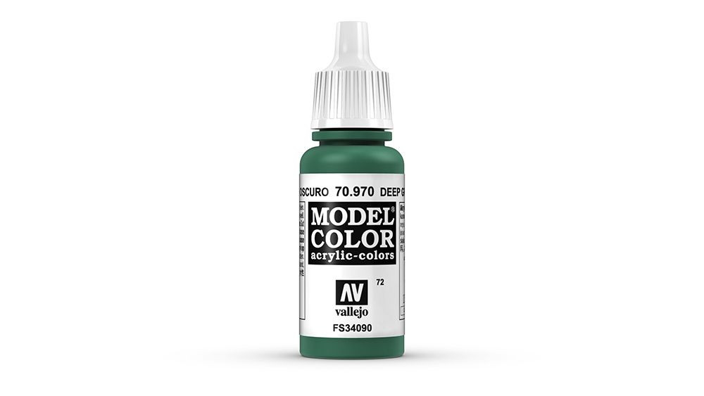 AV Vallejo Model Color 17ml - Deep Green (VAL970)