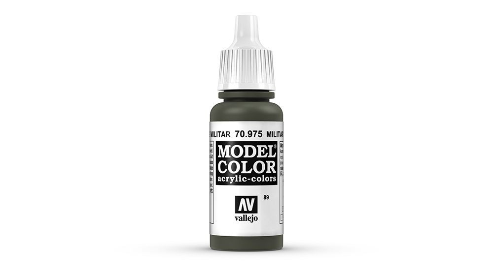 AV Vallejo Model Color 17ml - Military Green (VAL975)