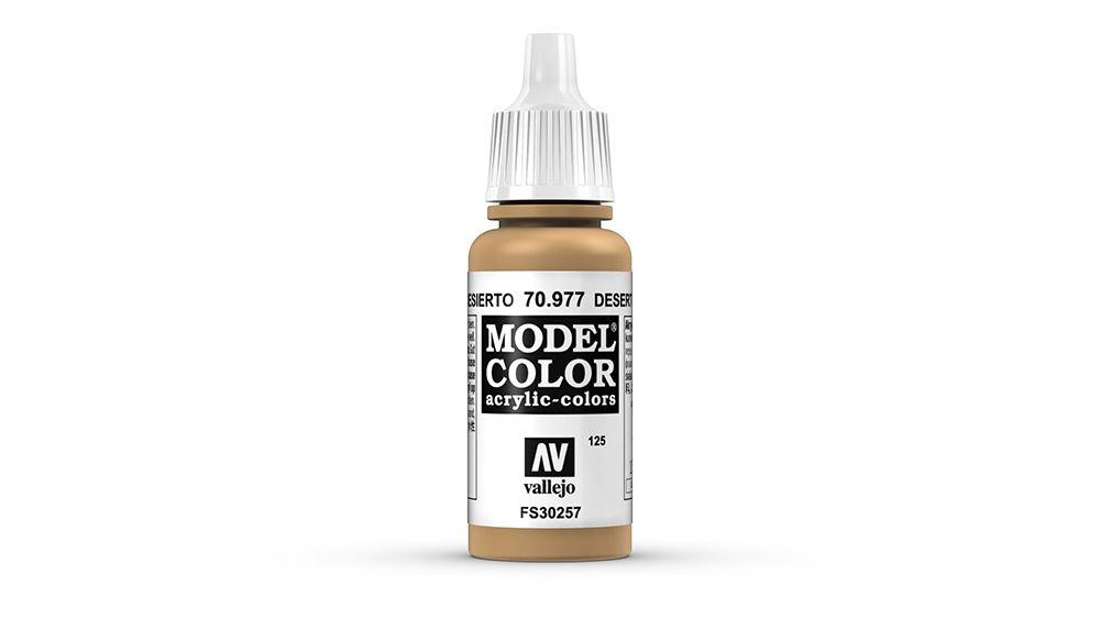 AV Vallejo Model Color 17ml - Desert Yellow (VAL977)