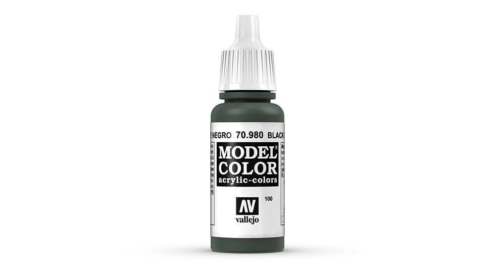 AV Vallejo Model Color 17ml - Black Green (VAL980)
