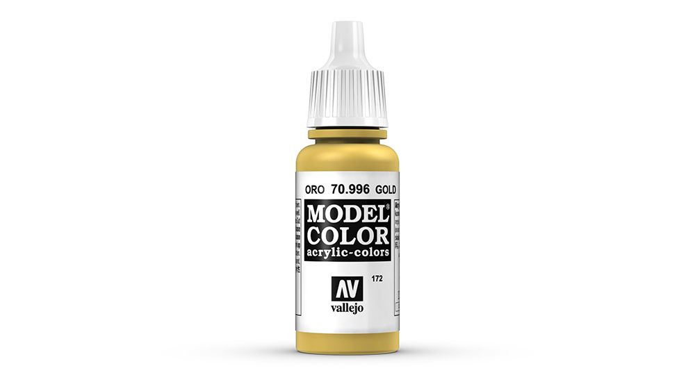 AV Vallejo Model Color 17ml - Metallic Gold (VAL996)