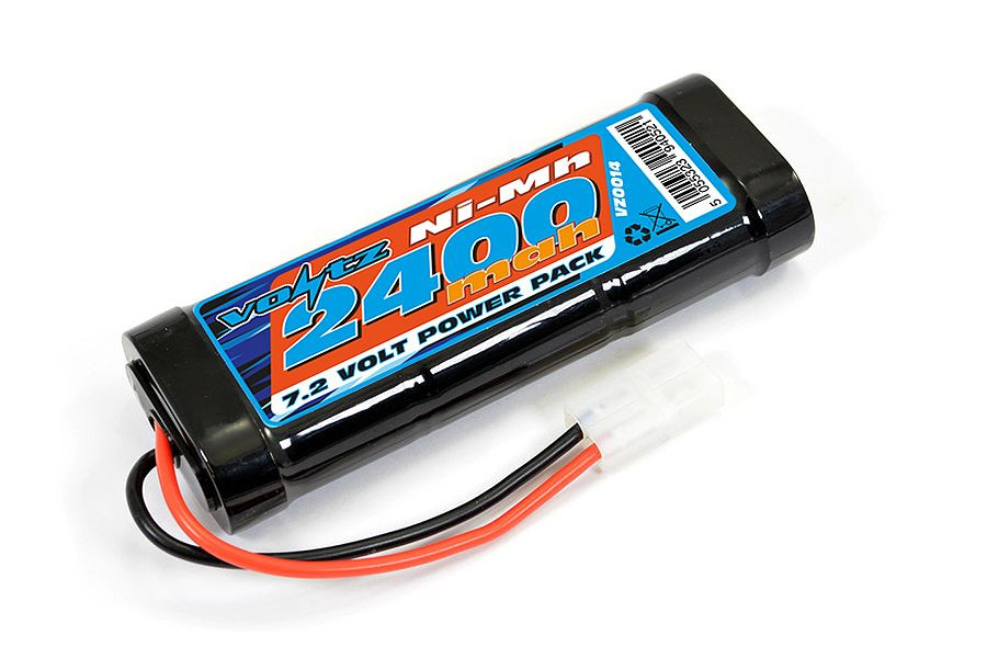 Voltz 2400mAh 7.2V NiMH Stick Battery W/Tamiya Connector (VZ0014)