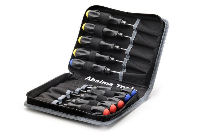 Absima High Performance Tool Set (10 Pcs.) INcl. Bag ( AB 3000057)