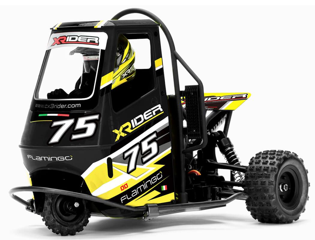 X-Rider Flamingo 1:8 RC Tricycle - RTR Black (XR-83001-04)