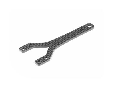 Xray X4F Graphite Upper Deck - Split Front - 2.0mm (XR301075)
