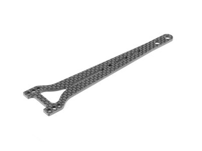 Xray X4F Graphite Upper Deck - Split Rear - 2.0mm (XR301076)