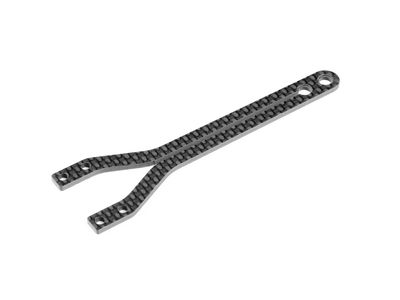 Xray X4G&#039;23 Graphite Upper Deck - Split Front - 2.0mm (XR301077)