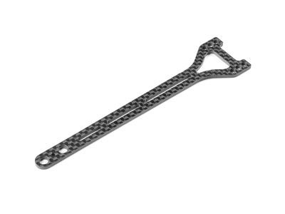 Xray X4F&#039;24 Graphite Upper Deck - Split Rear - 2.0mm (XR301082)