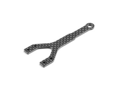 Xray X4F&#039;25 Graphite Upper Deck - Split Front - 2.0mm (XR301083)