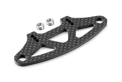 Xray Graphite Bumper Upper Holder For Adjustable Body Mounts 2.5mm (XR301210)