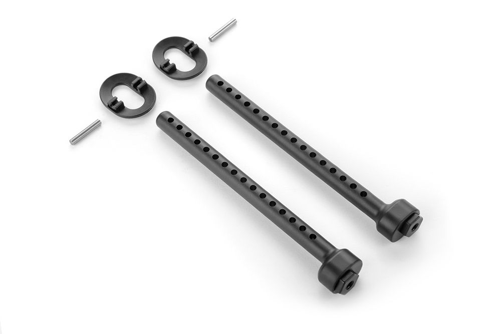 Xray Composite Front Eccentric 6mm Body Mount Set (XR3013260)