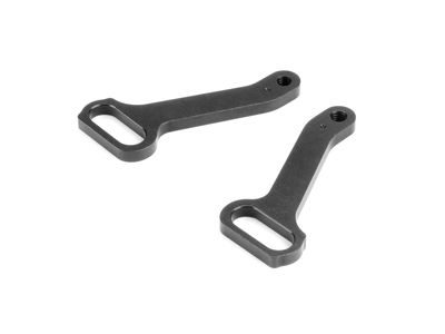 Xray X4 Alu Front Steering Plate +1mm - Swiss 7075 T6 (2) (XR302394)